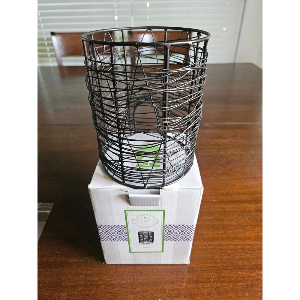 Scentsy Loom Warmer Sleeve Home Decor Bronze Wire Wrap Industrial Design